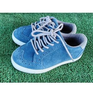 Boys Hannah Andersson Edvard Wing Tip Style‎ Blue Sneakers Size 8